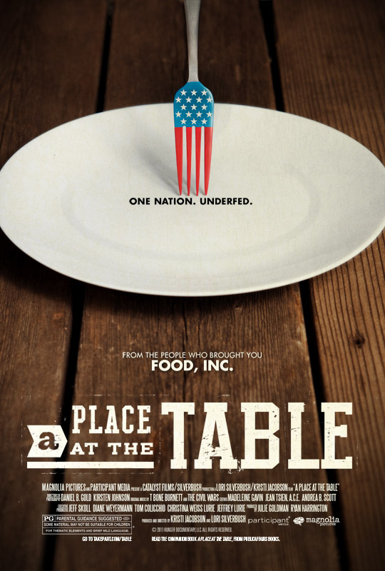 place at the table